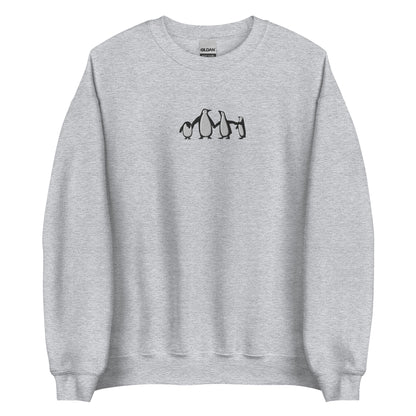 Embroidered Penguin Sweatshirt