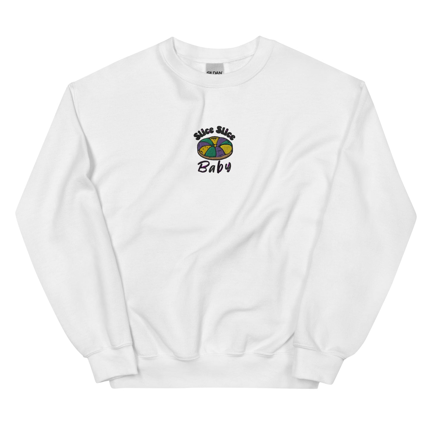 Embroidered King Cake Sweatshirt