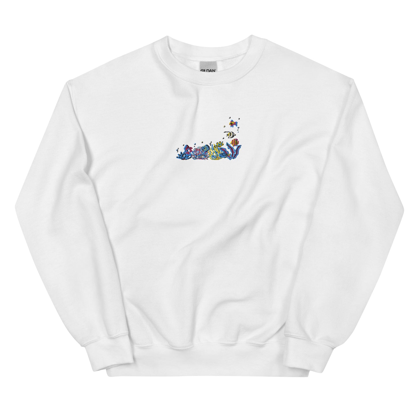 Embroidered Ocean Sweatshirt