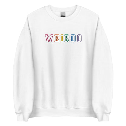 Embroidered Weirdo Sweatshirt