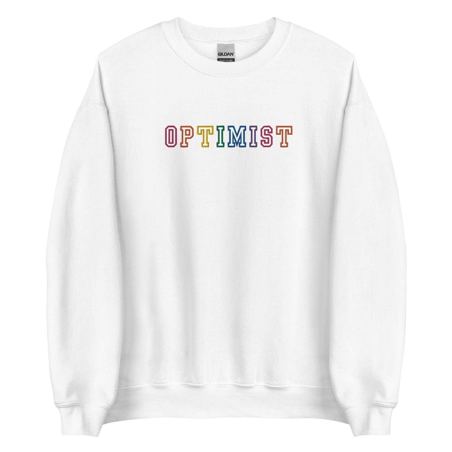 Embroidered Optimist Sweatshirt